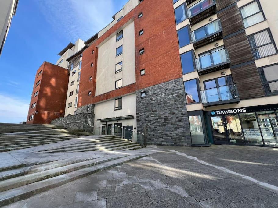 Stylish Seaview One-Bedroom Apt Swansea Extérieur photo
